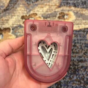 Creative Memories Pink Heart Punch